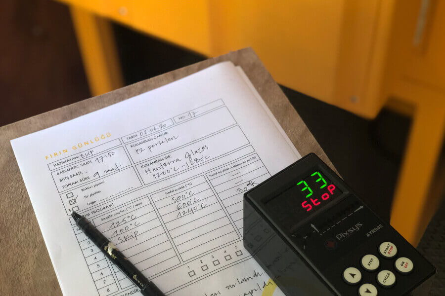 Seramik Fırını Günlüğü Tutmak