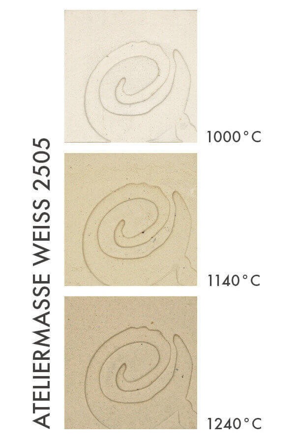 Ateliermasse Weiss 2505 Stoneware ÇamuruSIBELCO | 1000-1280°C | 10kg