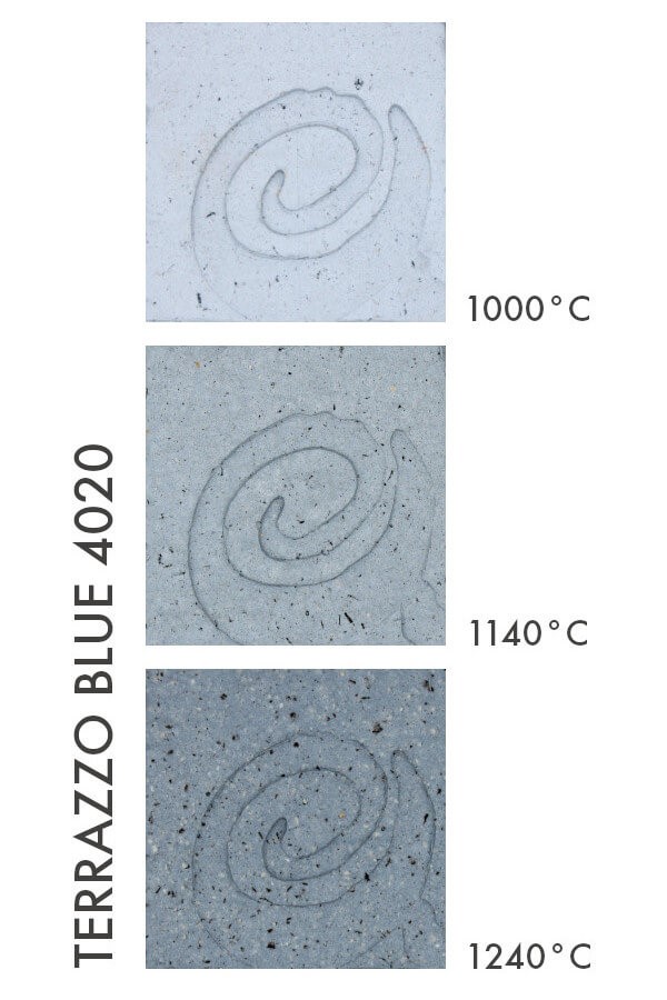 Terrazzo Blue 4020 Stoneware ÇamuruSIBELCO | 1000-1280°C | 10kg