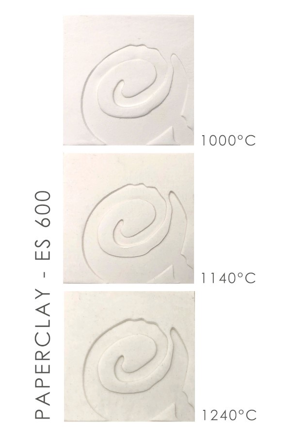ES 600 Porcelain Paper Clay - Kağıt Katkılı Porselen ÇamuruVALENTINE CLAYS | 900-1280 °C | 5kg