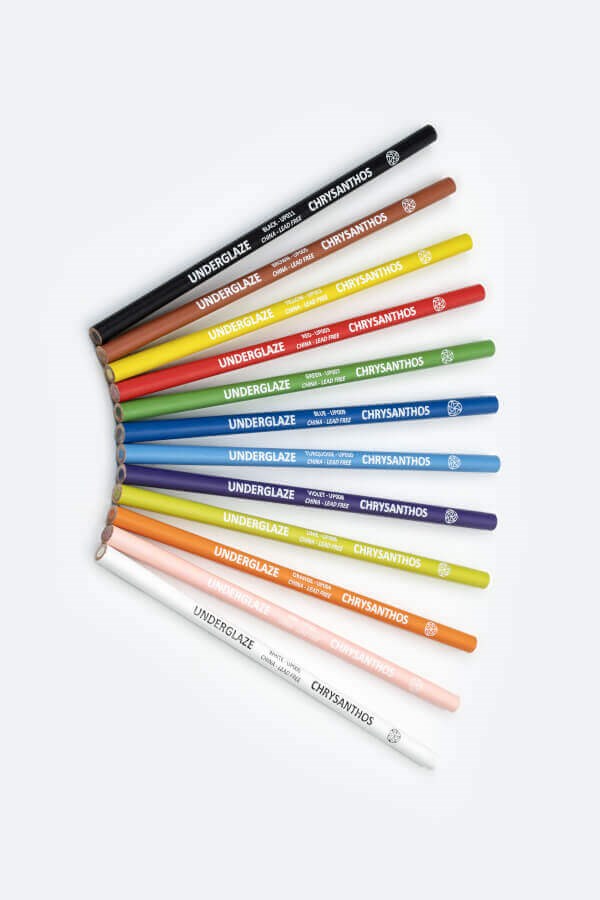 UP005 - Kahverengi Sır Altı KalemiCHRYSANTHOS | 999°C - 1305°C