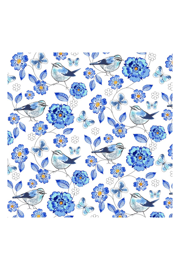 Blue Bird Garden | SIRÜSTÜ DEKAL